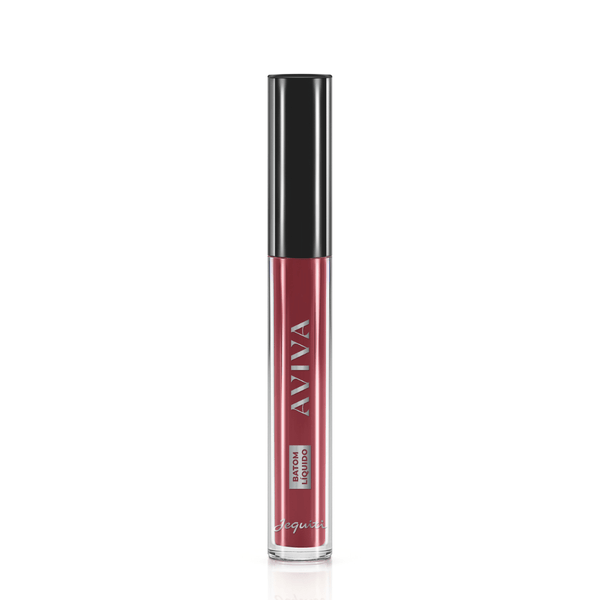 Batom Líquido Marsala Paixão Aviva, 4ml 4 ml